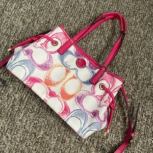 Small/Medium cross body Coach bag